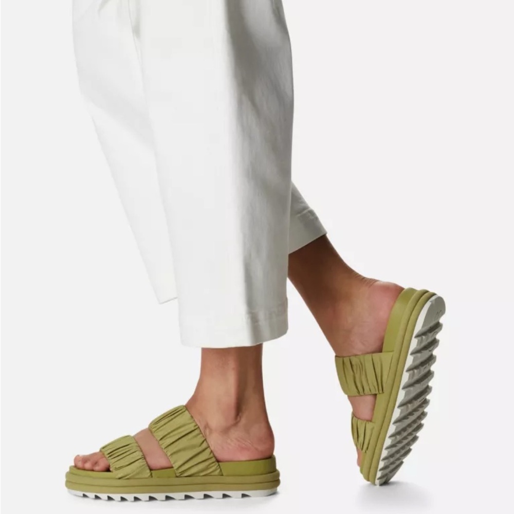 Sorel Olive Green Women's Sandals